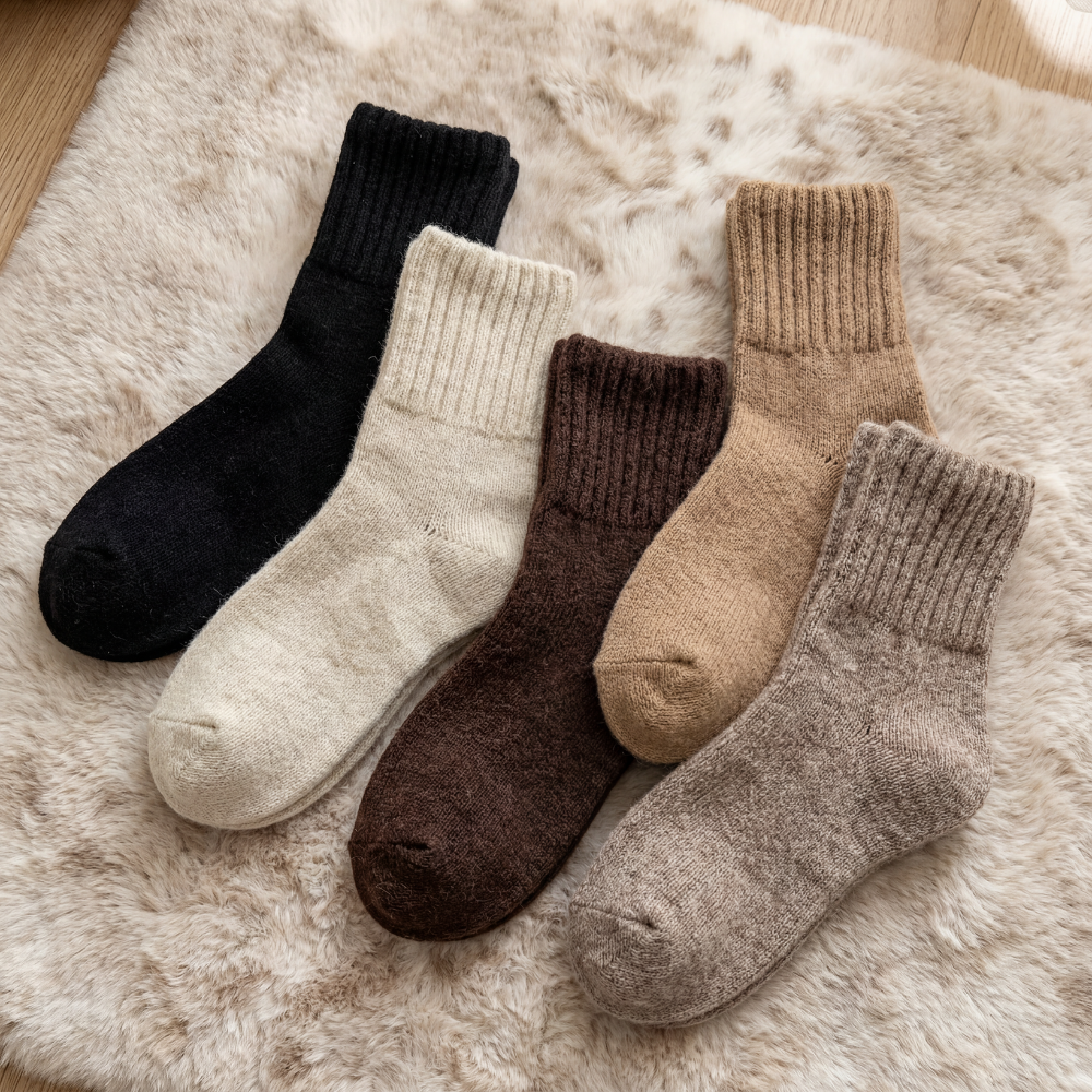 Mid-Calf Winter Socks