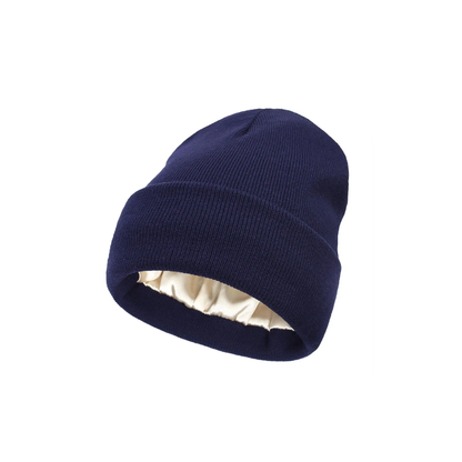 Satin-Lined Beanie